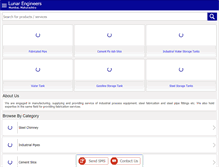 Tablet Screenshot of lunarengineers.net
